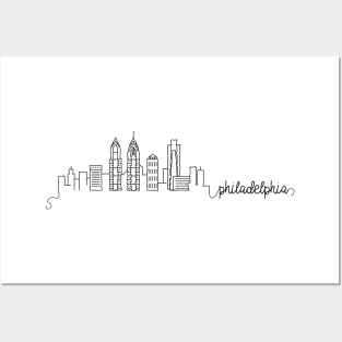 Philadelphia City Signature Posters and Art